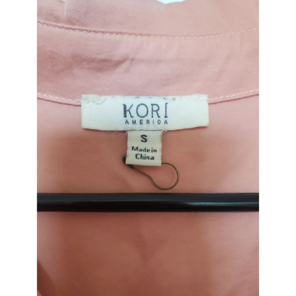Women's Kori America Dress, Peach, Size S - Picture 2 of 5